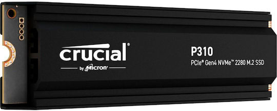 Crucial P310 Gen4 SSD 1TB τύπου M.2 με σύνδεση PCI Express 4.0 και Ψύκτρα CT1000P310SSD5
