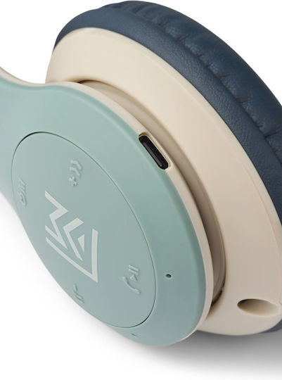 Liewood Безжични Bluetooth On Ear Слушалки с 12 часа Работа Зелени