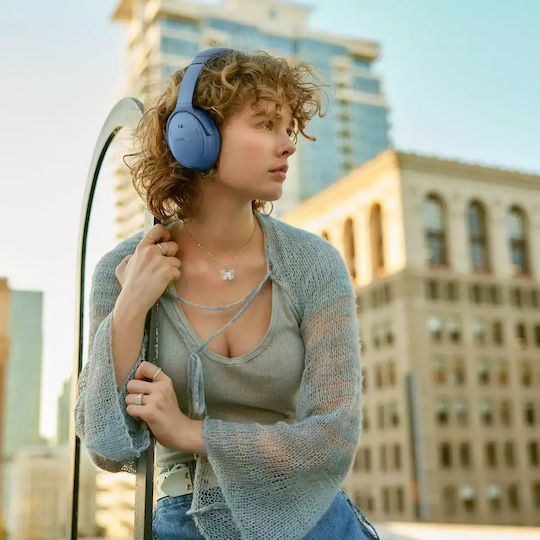 Bose QuietComfort Wireless Wired Over Ear Headphones with 24 Hours Playing Time and Quick Charge Blue Twilight