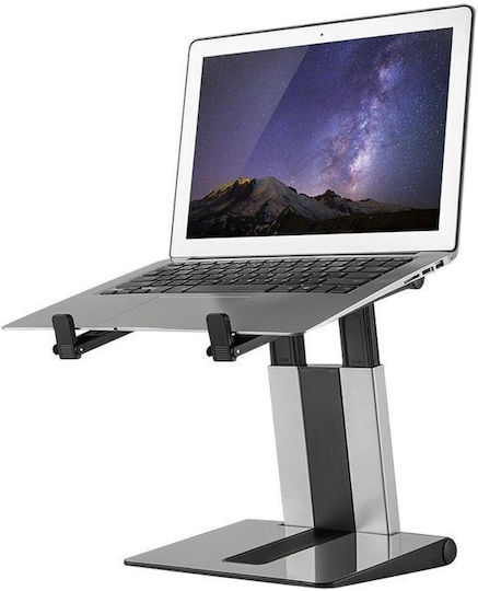 Digitus Vertical Notebook Βάση Στήριξης για Laptop Ασημί 10kg max
