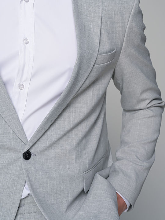 Positano Iarna Costum Bărbați Grey