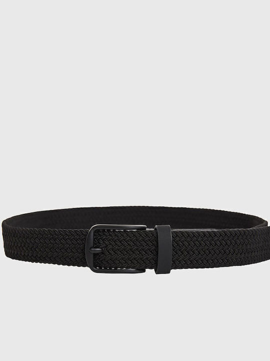 Elastic Men's Belt Black