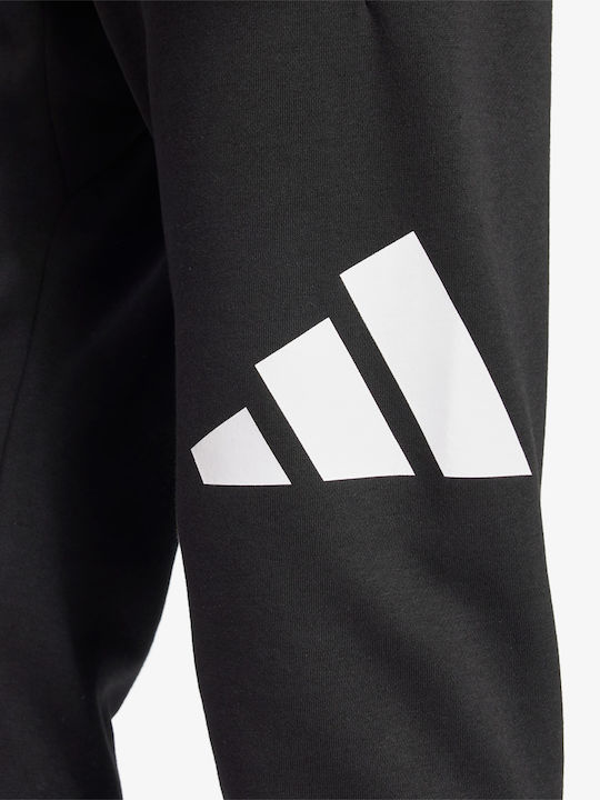 Essentials Big Logo Sweatpants with Elastic Black