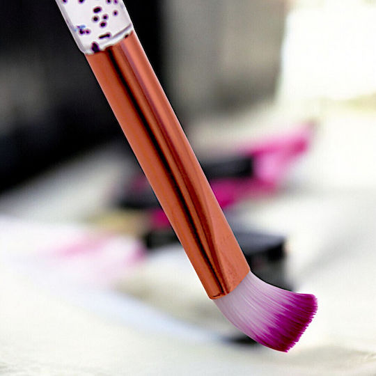 Set mit Make-up-Pinseln aus synthetischem Haar Griffe 7Stück