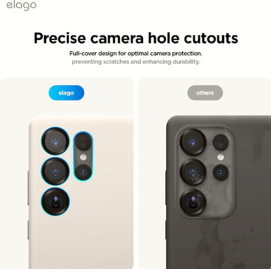 Elago Glide Back Cover Πλαστικό / Σιλικόνης Stone / Medium Grey (Galaxy S25 Ultra)