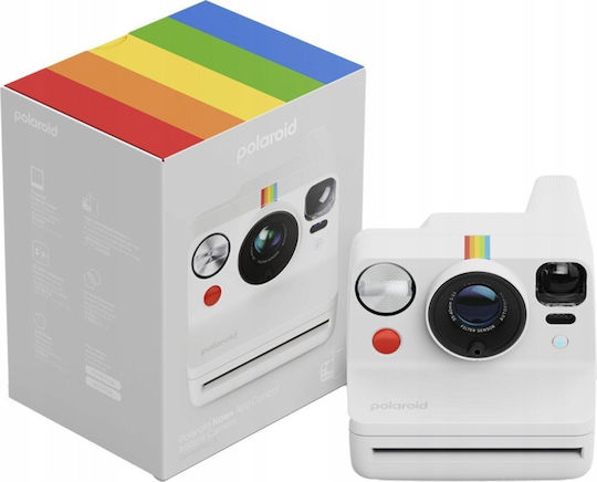 Polaroid Now+ Gen 3 Instant Φωτογραφική Μηχανή White