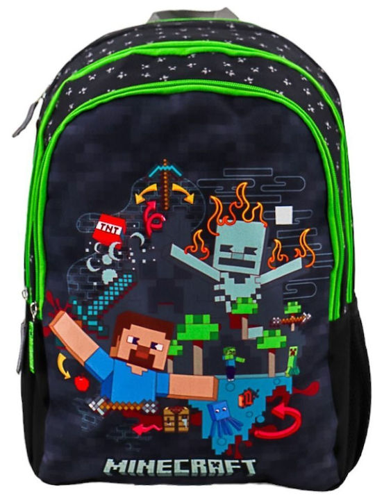 Minecraft Ученическа Раница Многоцветна