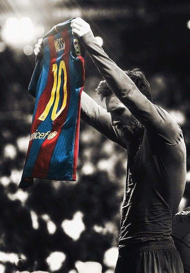Πίνακας Καμβά Lionel Messi Knv1536 65cm X 95cm