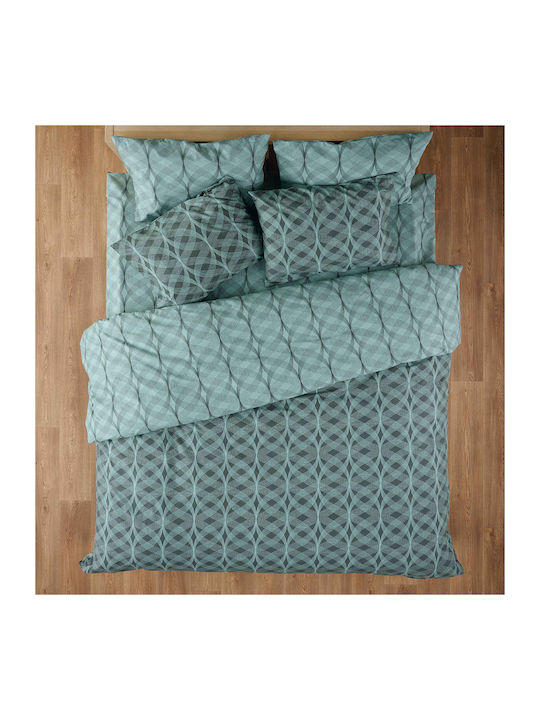 Kentia Duvet Cover Set Cotton Single with Pillowcase 165x245 Jentry 02