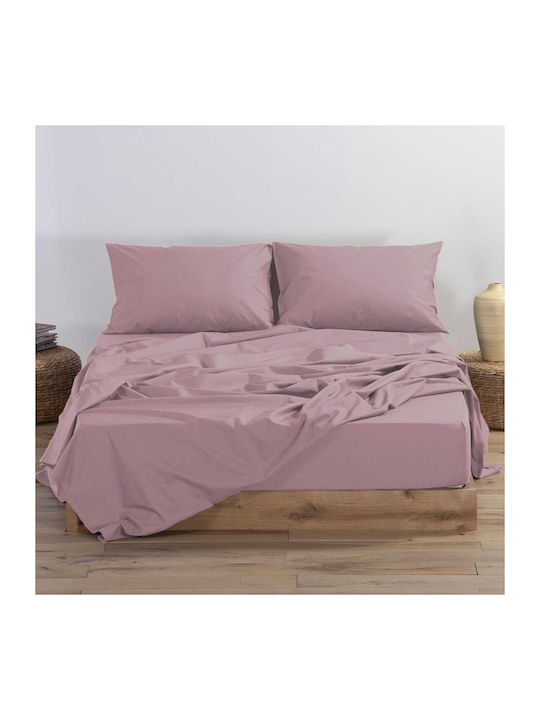 Nef-Nef Homeware Bettbezug Baumwolle Übergröße 230x240 Basic 22 Amethyst