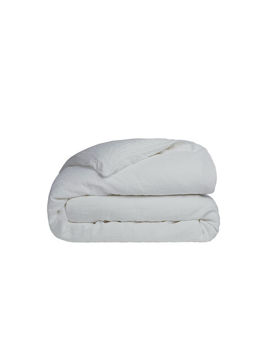 Sunshine Duvet Cover Cotton Double 200x250 Cotton Feelings 106 Light Grey