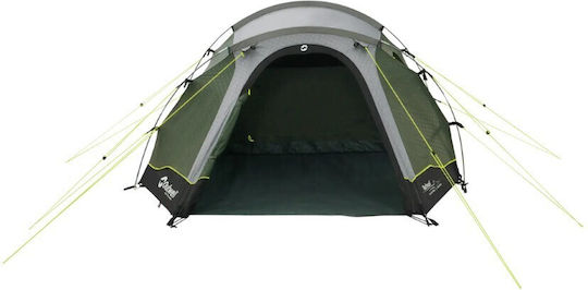 Outwell Earth 3 Plus Σκηνή Camping Τούνελ Ορειβασίας Πράσινη 4 Εποχών για 3 Άτομα Αδιάβροχη 3000mm 200x415x120εκ.