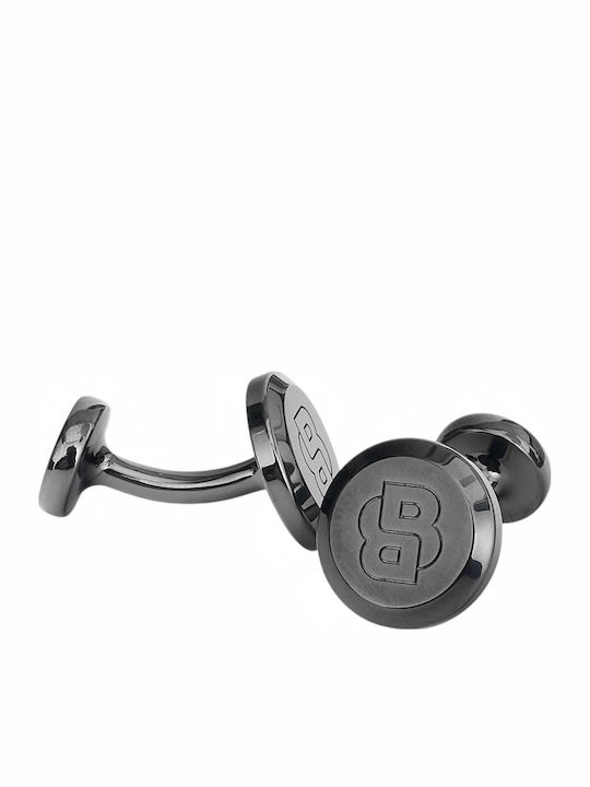 Boss Мансети от Silver в Черен Цвят