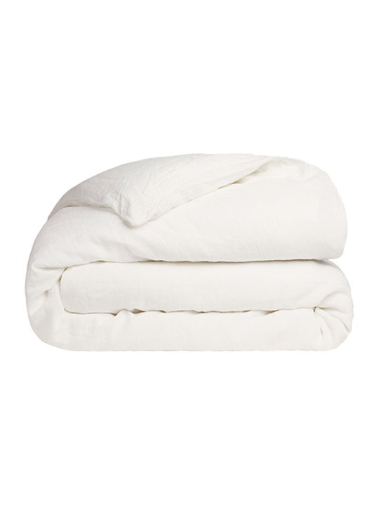 Sunshine Duvet Cover Cotton Queen 230x250 Cotton Feelings 100 White