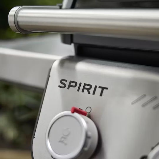 Weber Spirit E-210 Ψησταριά Υγραερίου Μαντεμένιας Σχάρας με 2 Εστίες 7.75kW