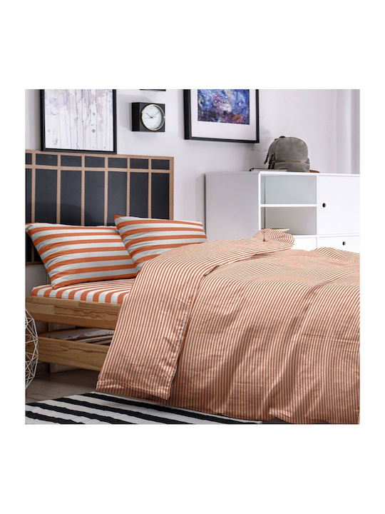 Kentia Duvet Cover Set Cotton Single with Pillowcase 160x240 Dixon 06