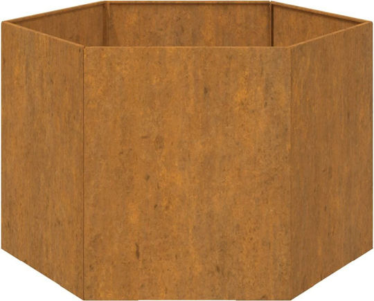 vidaXL Suport pentru ghiveci Metal Cupru 60bucx60bucx45buccm.