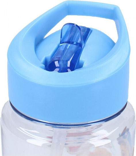 Paw Patrol Kinder Trinkflasche Paw Patrol Kunststoff mit Stroh Paw 450ml