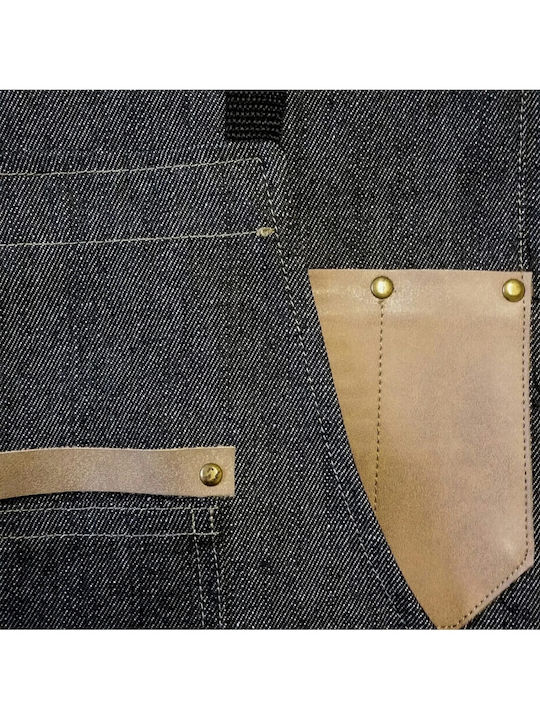 Hairway Ποδιά Εργασίας Κομμωτηρίου Navy Μπλε 4.38086