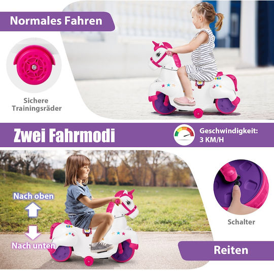 Kids Motorbike Inspired Electric 12 Volt Pink
