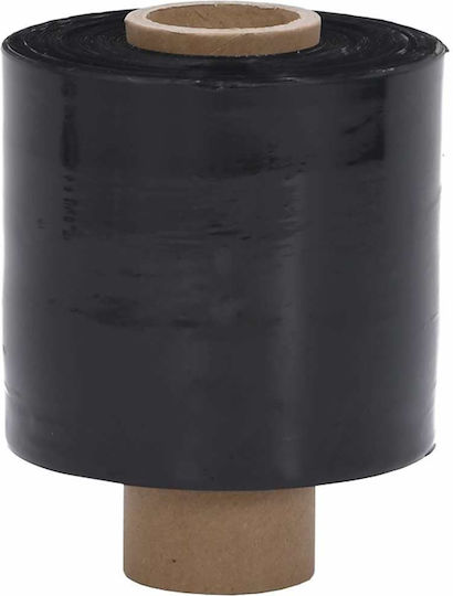 vidaXL Stretch Film 10cm x 300m Μαύρο 10τμχ