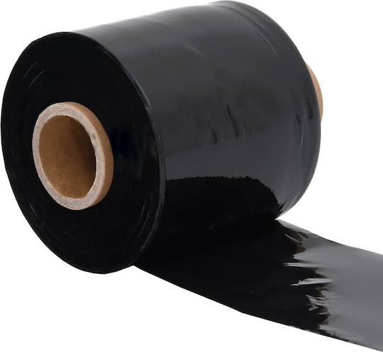 vidaXL Stretch Film 10cm x 300m Μαύρο 10τμχ