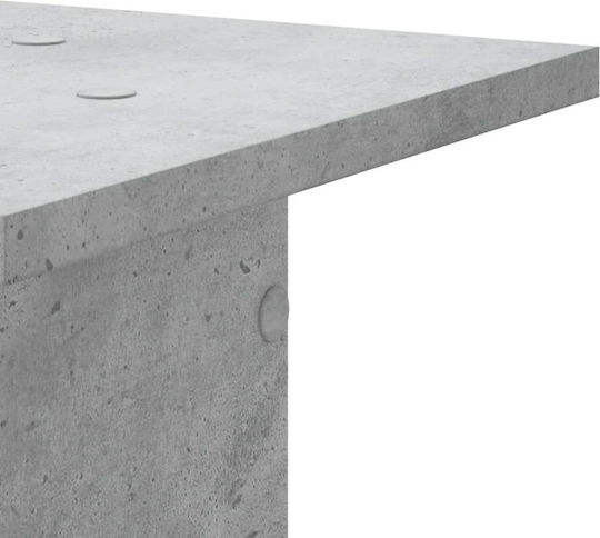vidaXL Pflanzenständer Holz Grau 30cmx30cmx60cmcm. 2Stück