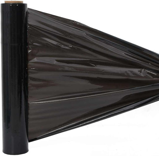Vidaxl Stretch Film 6 Τεμάχια Μαύρο 30 Μm 50 Cm X 300 M Μαύρο