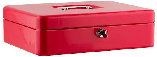 Sax Κουτί Ταμείου με Κλειδί Box XL 0-813-03 Κόκκινο