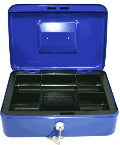 Metron Kassenschrank mit Schloss 333.01.10 333.01.10 Blau