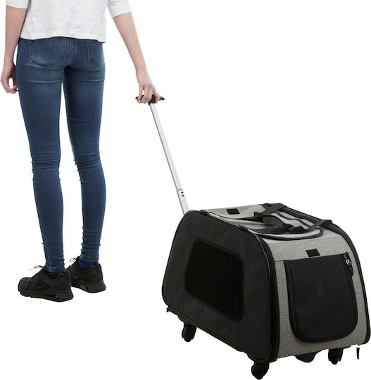 Trixie Dog Carrying Black Trolley L67xW34xH43cm