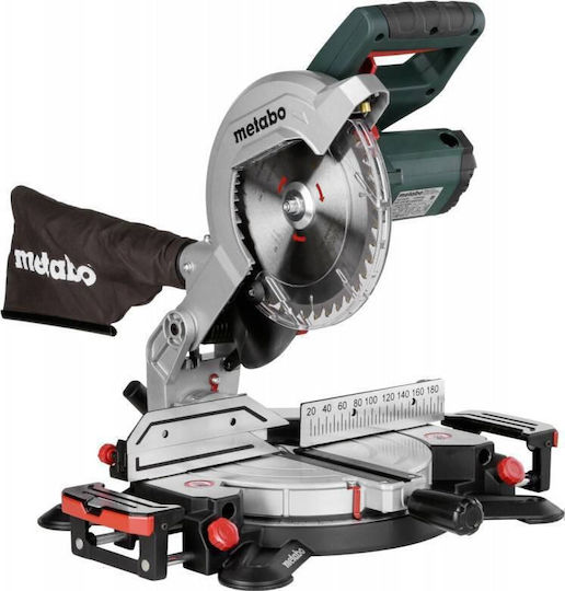 Metabo Ks 216 M Miter Saw Electric with Power 1100W, Cutting Disc Diameter 216mm & Cutting Speed 5000rpm