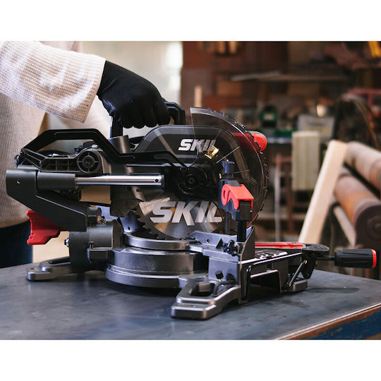 Skil Miter Saw Battery with Cutting Disc Diameter 216mm & Laser Guide (without Battery and Charger)