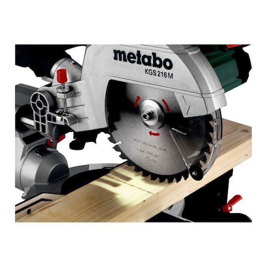 Metabo Kgs 216 M Kapp- und Gehrungssäge Elektrisch 1200W Scheibendurchmesser 216mm