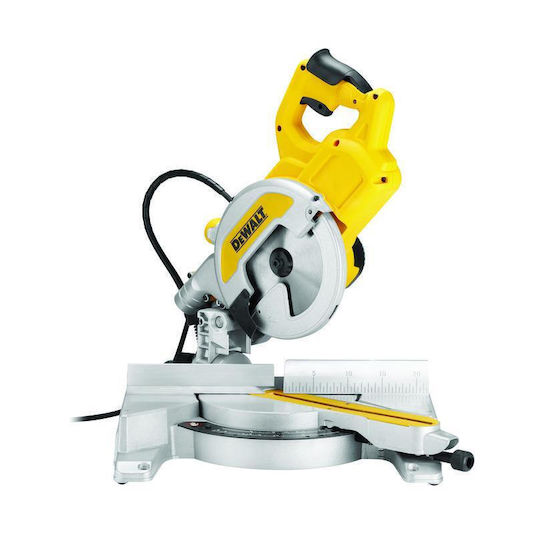 DEWALT Miter Saw Electric 1600W Sliding with Laser Cutting Guide and Disc Diameter 216mm