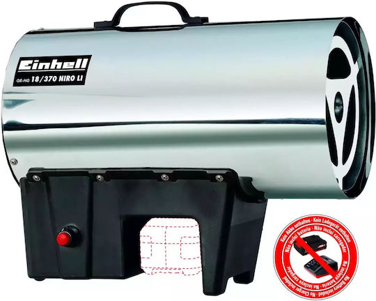 Einhell Industrial Gas Air Heater GE-HG 18/370 Niro Li-Solo 37kW
