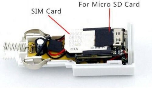 Κοριός Παρακολούθησης GSM με Υποδοχή για Κάρτα Μνήμης