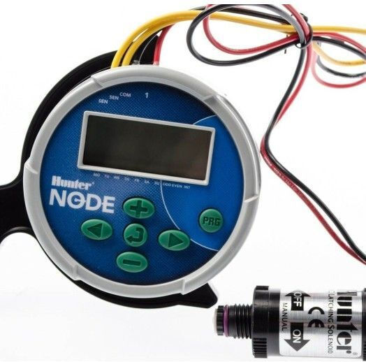 Hunter Industries NODE 400 Προγραμματιστής Ποτίσματος Φρεατίου Μπαταρίας 4 Στάσεων
