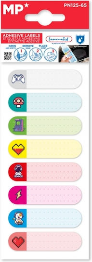 Madrid Papel Small Adhesive Labels 15x60mm