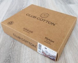 Square Tablecloth 160x160cm Club Cotton Palm