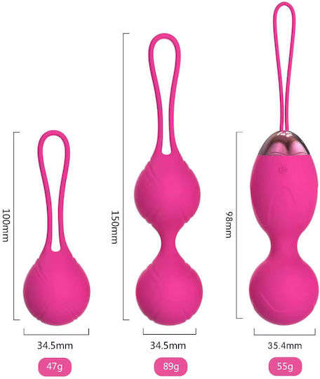 Regina Kegel Vaginal Balls Silicone Three Sizes