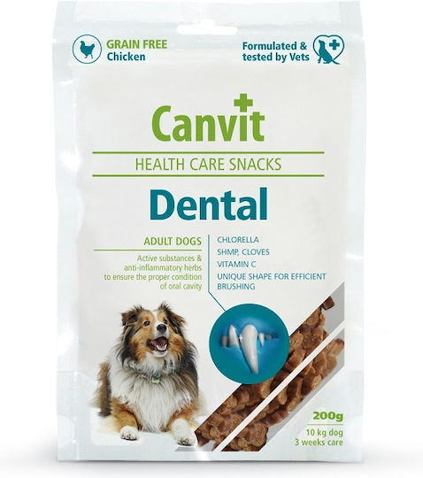Canvit Zahnpflege Behandelt Hund mit Geschmack Huhn 200gr