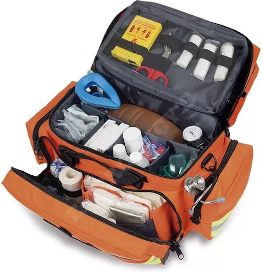 Elite Bags Ιατρικό Σακίδιο Α' Βοηθειών Emergency's σε Πορτοκαλί Χρώμα