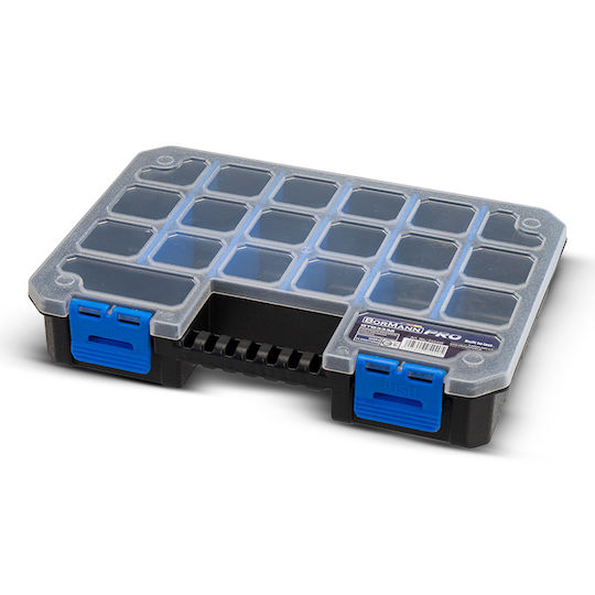 Bormann BTB3332 Tool Compartment Organiser 14 Slot Adjustable Blue 27x20x5cm