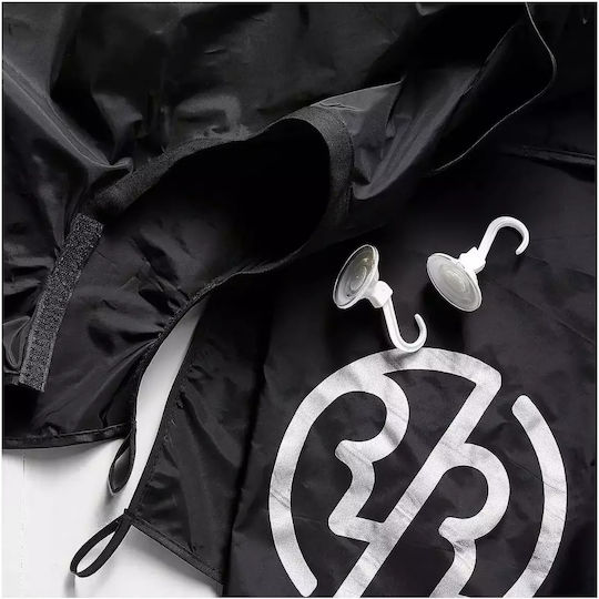 Rockwell Razors Μπέρτα Κουρέματος Beard Bib Μαύρη