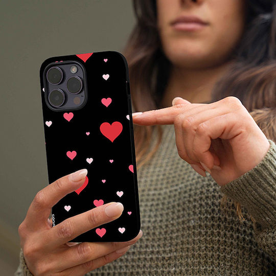 Калъф Sonique Heart Series за Realme 12 5g Realme 12x Черен