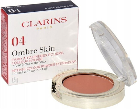 Clarins Ombre Skin Σκιά Ματιών Matte σε Κρεμώδη Μορφή 04 Matte Rosewood