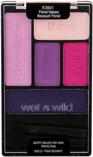 Wet n Wild Farb Icon Lidschatten Palette Παλέτα mit Mehrfarbigen Gepressten Puder in Formulierung 6gr