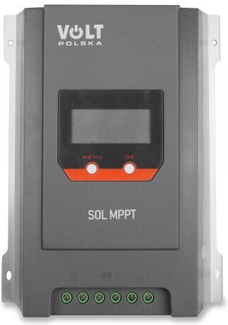 Solar Controller Charging Controller Mppt 40a 24v/48v Lcd Bluetooth Volt