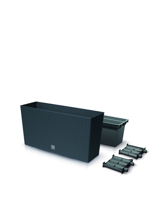 Prosperplast Rato Κασπώ Rattan Γκρι 77x23.5x40.6εκ.